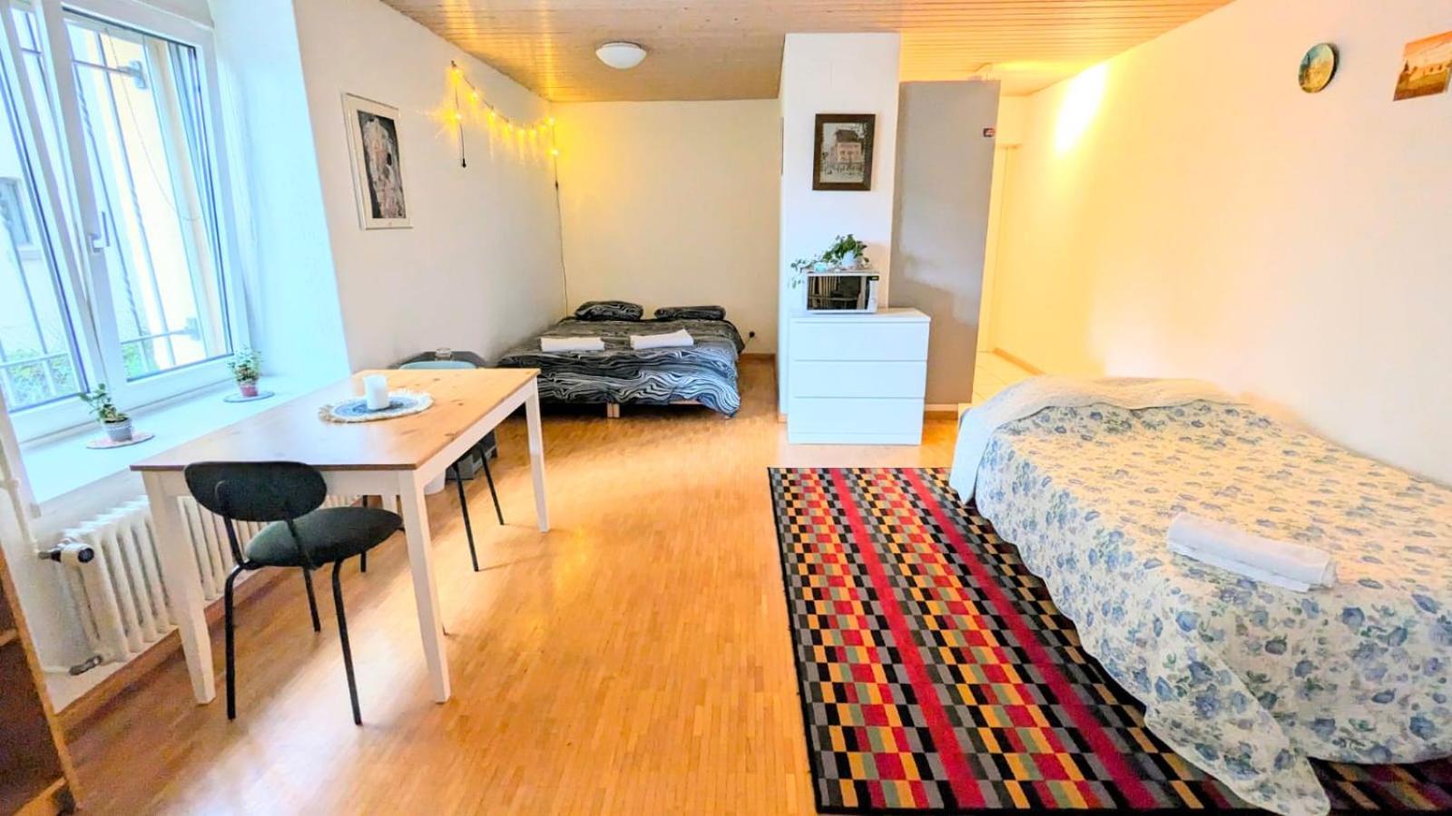 شقة Urban Retreat - Cozy Studio With Private Patio زيورخ المظهر الخارجي الصورة